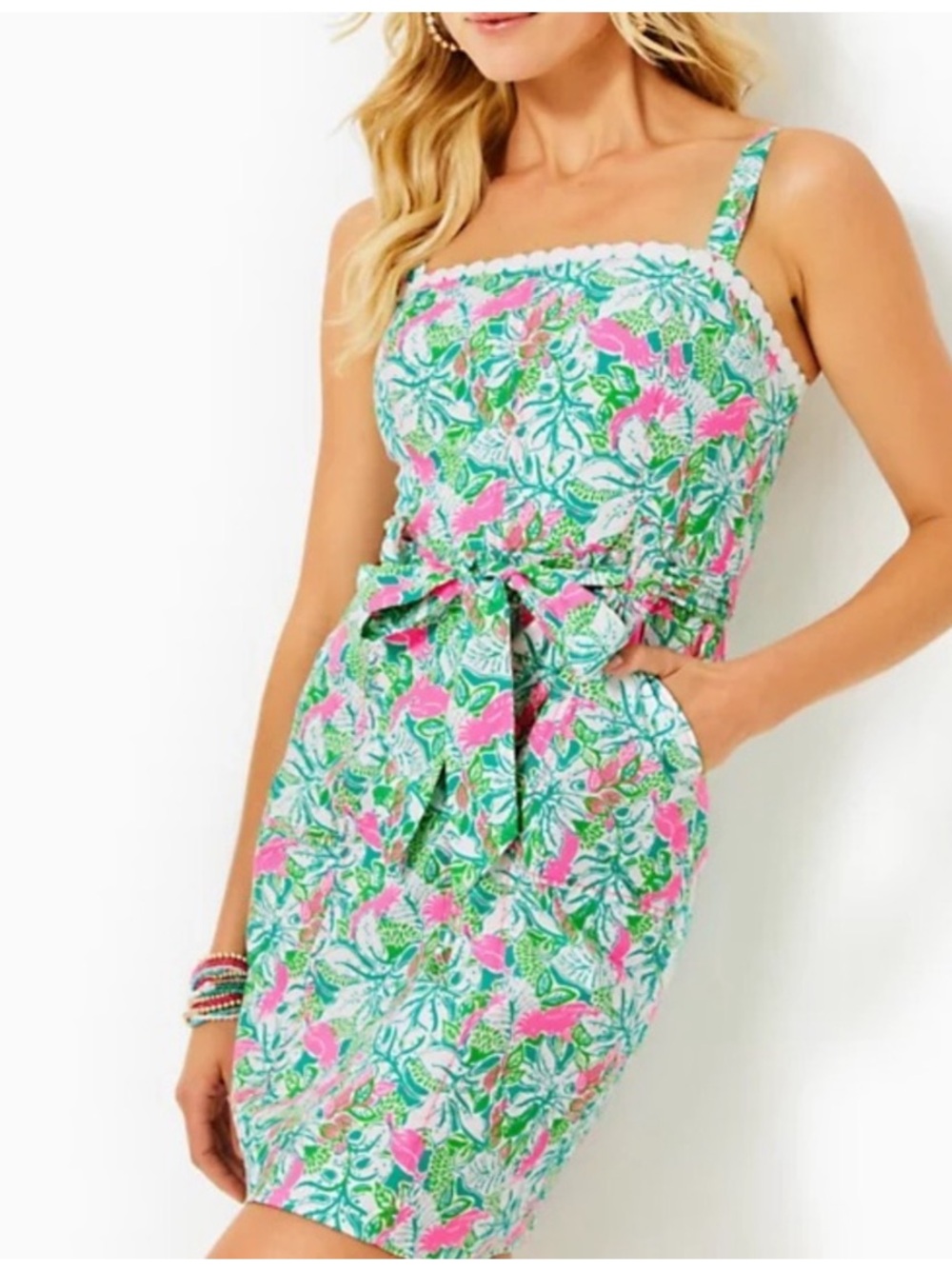 Lilly Pulitzer Kensington Stretch Cotton Dress